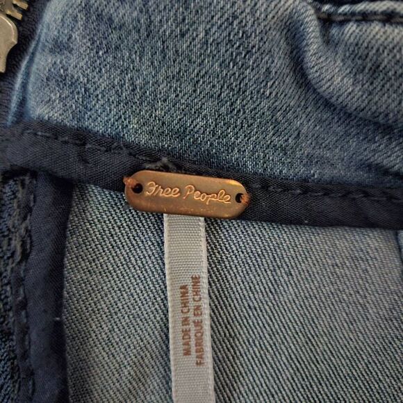 Free People Modern Femme Denim Skirt - Picture 3 of 8